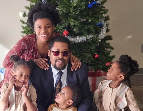 Pastor Nyrell Melvin with family